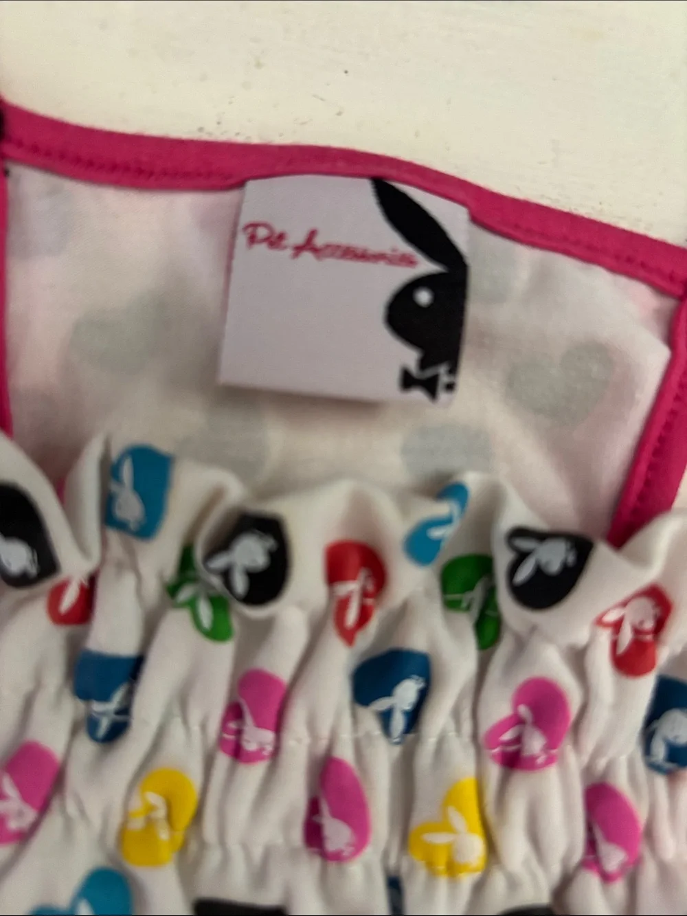 PLAYBOY heart dress for dog